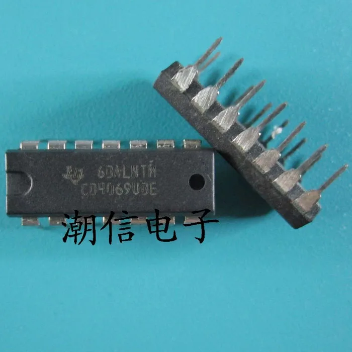 

10cps CD4069UBE DIP-14