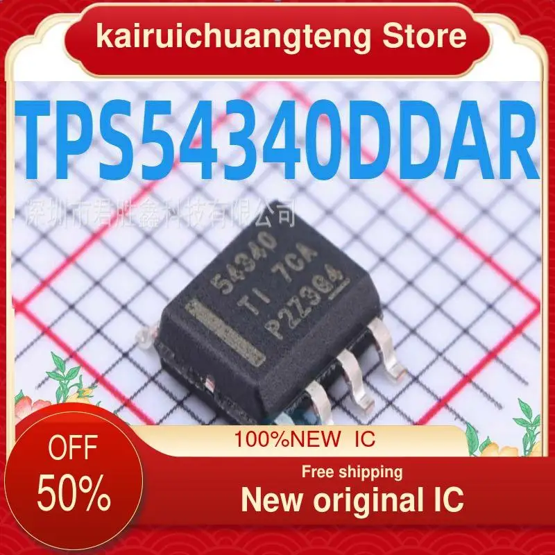 

10 шт. TPS54340 TPS54340DDAR 54340 SOP8 nuevo original