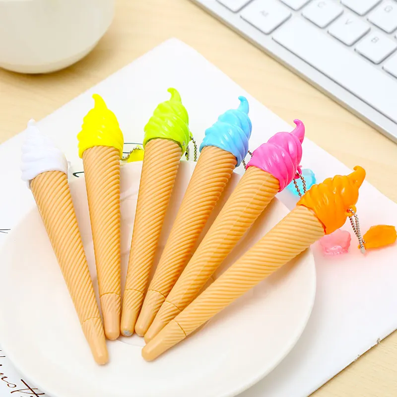 12 шт./компл. Новинка мороженое гелевыми чернилами Еда весело классного школьного