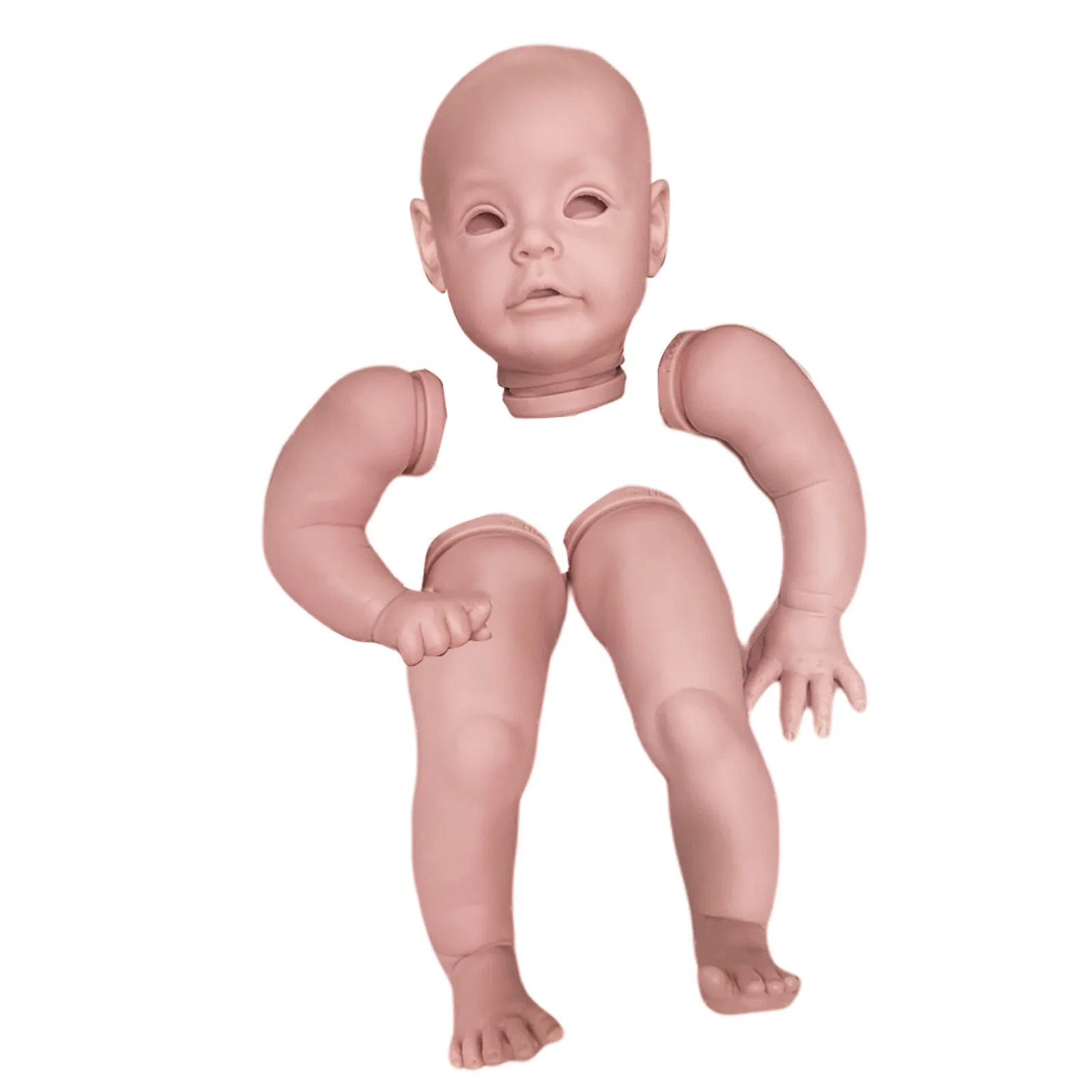 

Кукла-реборн из мягкого винила, 22 дюйма, Неокрашенная, с полными конечностями, для малышей