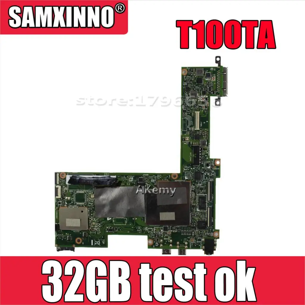 Для For Asus Transformer T100TA Tablet материнская плата 32GB Atom 1 33 Ghz CPU 60NB0450 MB1070 100%