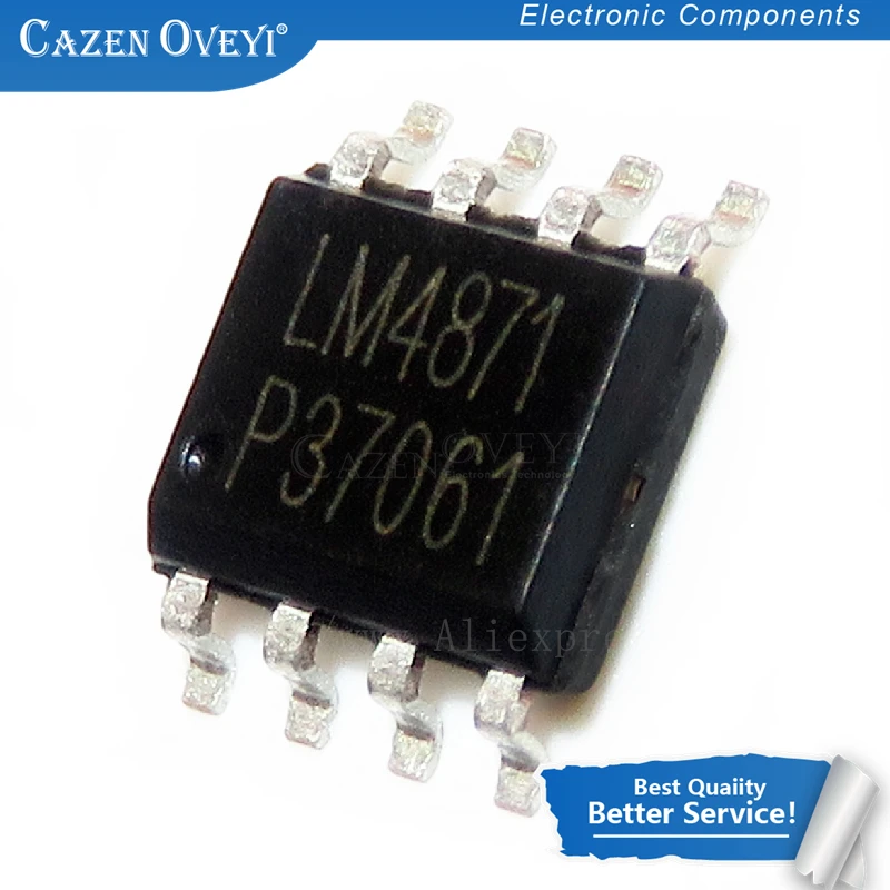 

10pcs/lot LM4871MX LM4871 4871 SOP-8 In Stock