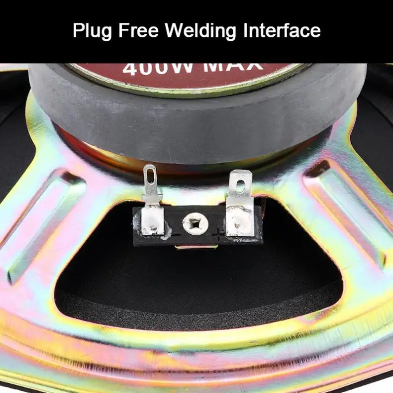 1 шт. 6 дюймов 12 В 400 Вт автомобильный коаксиальный динамик дверь автомобиля Авто