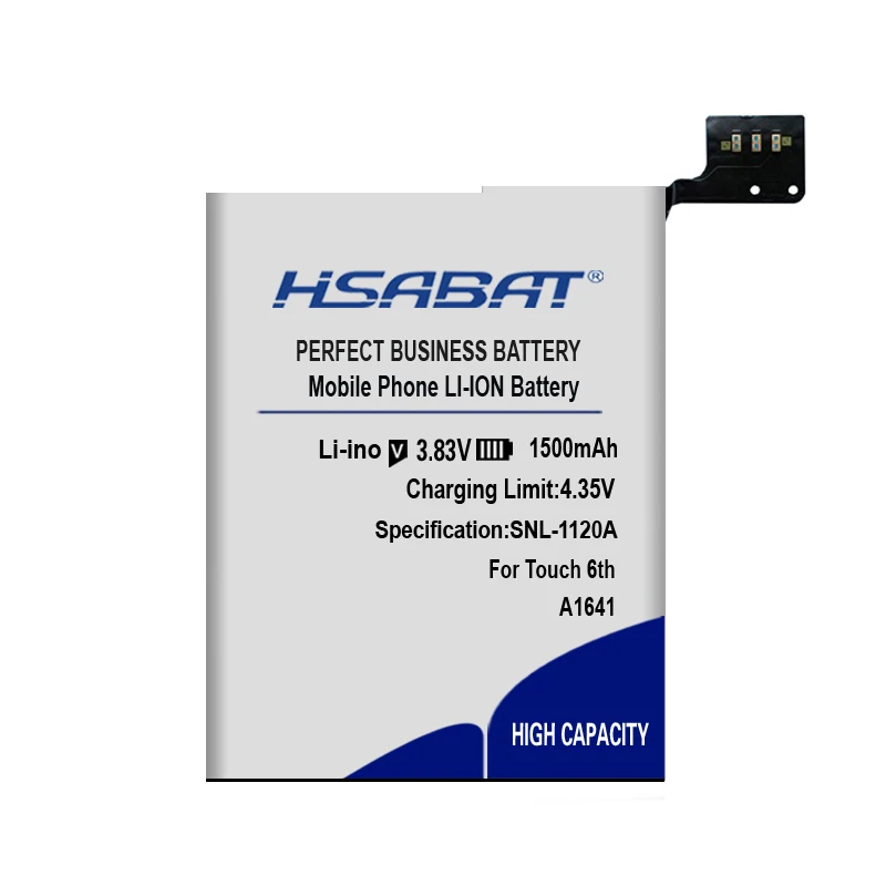 HSABAT A1641 1500 мАч батарея для Ipod touch 6-го поколения 6 6g в инструменты