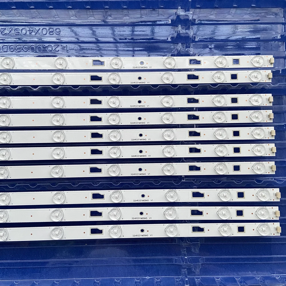 10 шт./лот 580 мм 9 светодиодных ламп светодиодная лента для подсветки D32TS7202 bar light