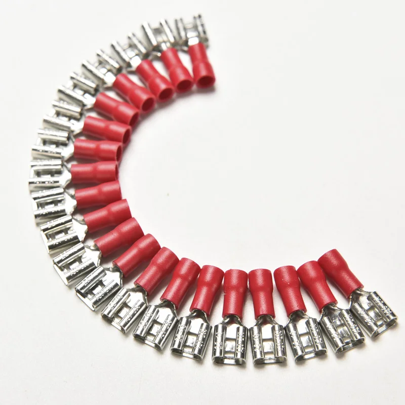 Обжимной наконечник Электрический обжимной терминал Новый 20 шт. 16 22AWG сращивания
