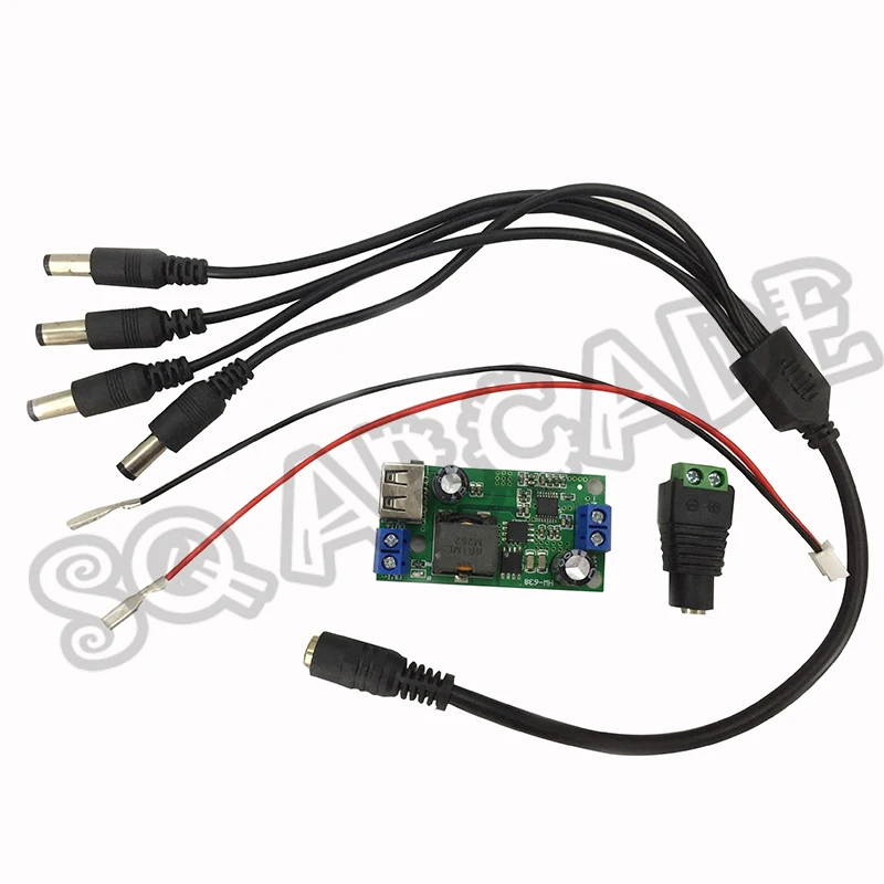 Kaufen Freies Verschiffen 10 Teile/los 12V Zu 5V Ausgang Für Arcade Spiel Zu Raspberry Pi Conversion Power Kit