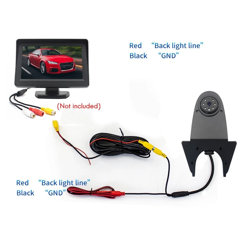 

Car Rear View Reverse Camera for Benz Stebbings RV Infrared Vehicle Backup Camera