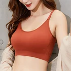 Женский бесшовный бюстгальтер с чашкой пуш-ап, без косточек, размера плюс