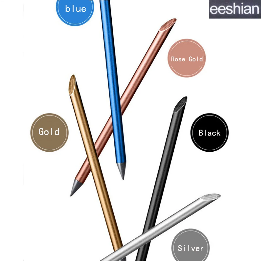 Полностью металлические бета-ручки без чернил краска для письма канцелярские и