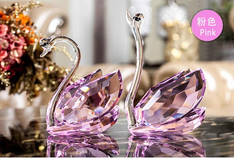 621 + креативный свадебный подарок с кристаллами лебедя высококачественный винный