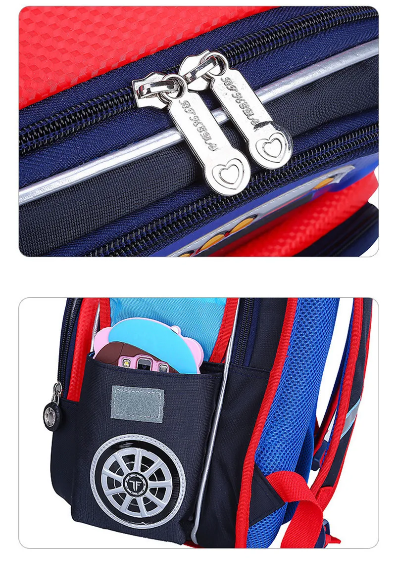 2023 Waterproof backpack Orthopedic Children School Bags for Teenager boys Cartoon Kids School Backpacks Mochila Infantil