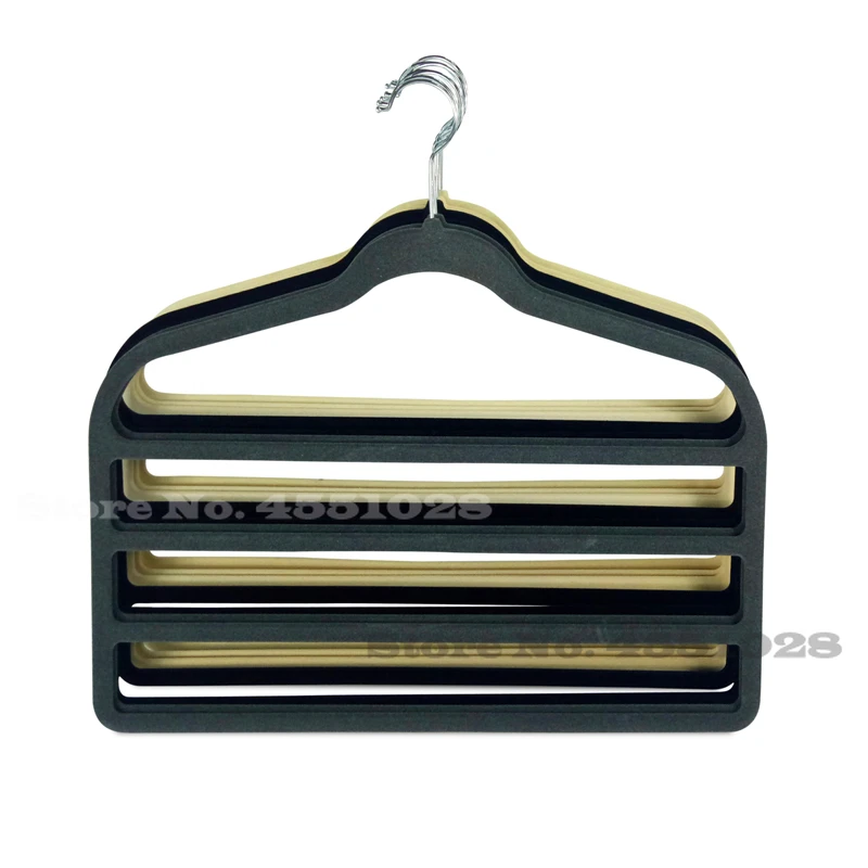 3 шт. Многослойные вешалки для брюк джинсов шарфов | Дом и сад