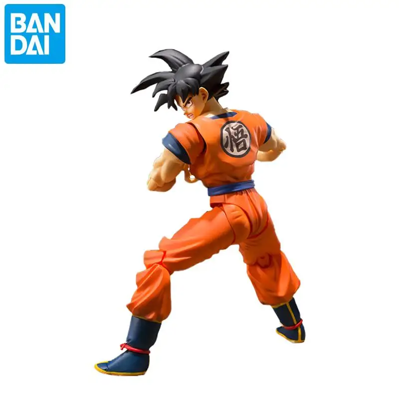 

Bandai Shf Figurine Dragon Ball Z 14Cm Goku Black Hair Action Anime Figure Model Toy Dragon Ball Z Figure