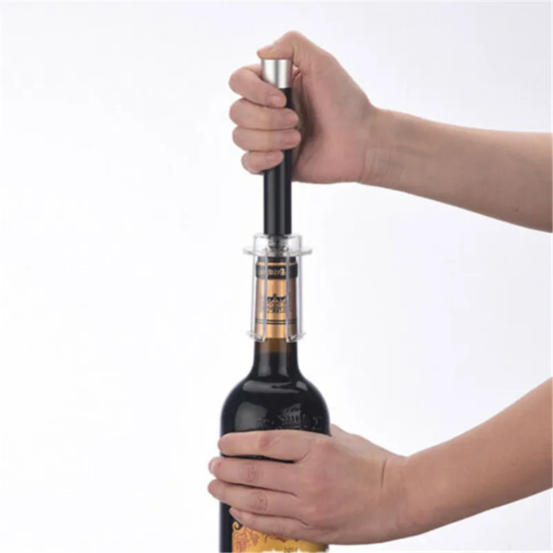 

Red Wine Opener Air Pressure Type Wine Bottle Opener Stainless Steel Pin Type Bottle Pumps Corkscrew Cork Out Tool