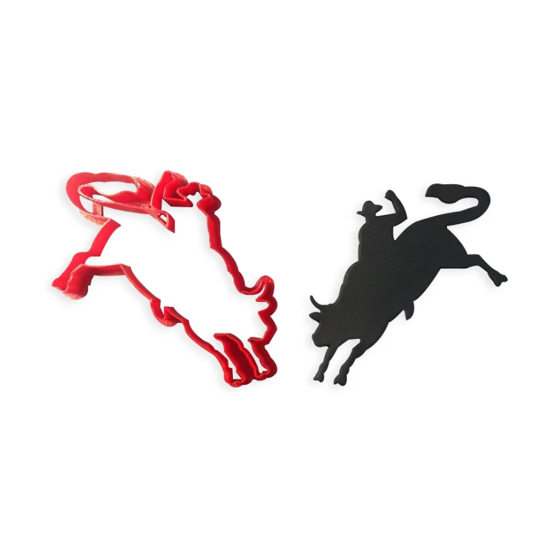 Женщина на буйволу буйвола 3D Печатный PLA режущие инструменты для печенья мастики