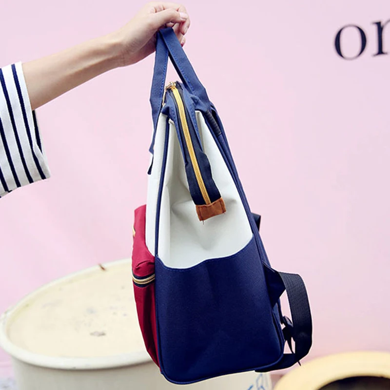 Школьный ранец для девочек подростков Нейлоновые женские сумки тоуты