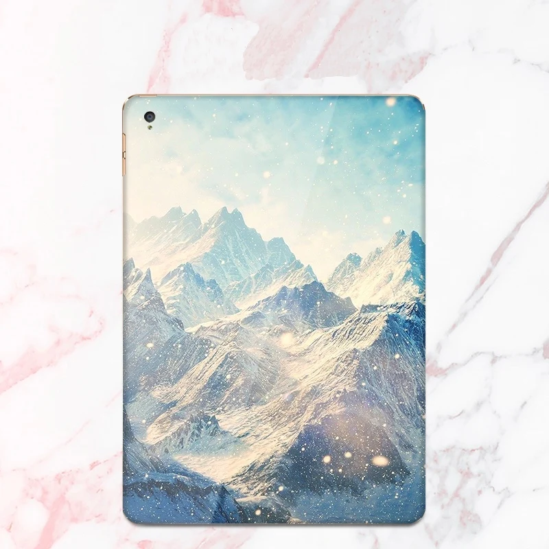 Наклейка на заднюю панель планшета с полным покрытием красочная кожа простой