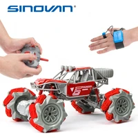 remote control stunt car rc toy gesture induction twisting off road vehicle light music drift dancing side driving gift for kids