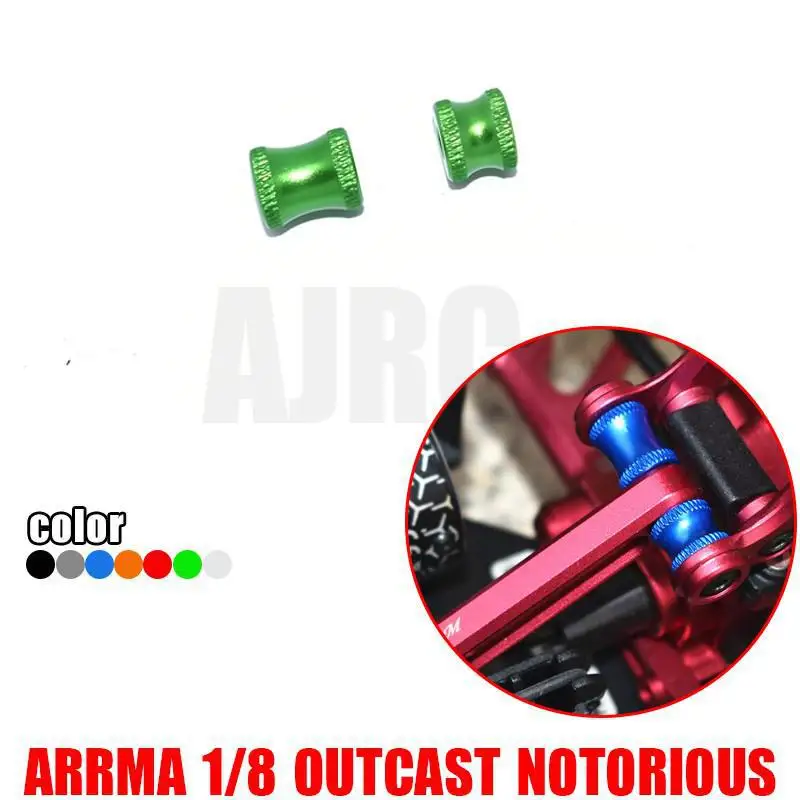 Gpm Arrma-1/8 4wd Kraton 6s Outcast Notorious Aluminum Alloy Rear Support Fixed Block Ar320446 enlarge