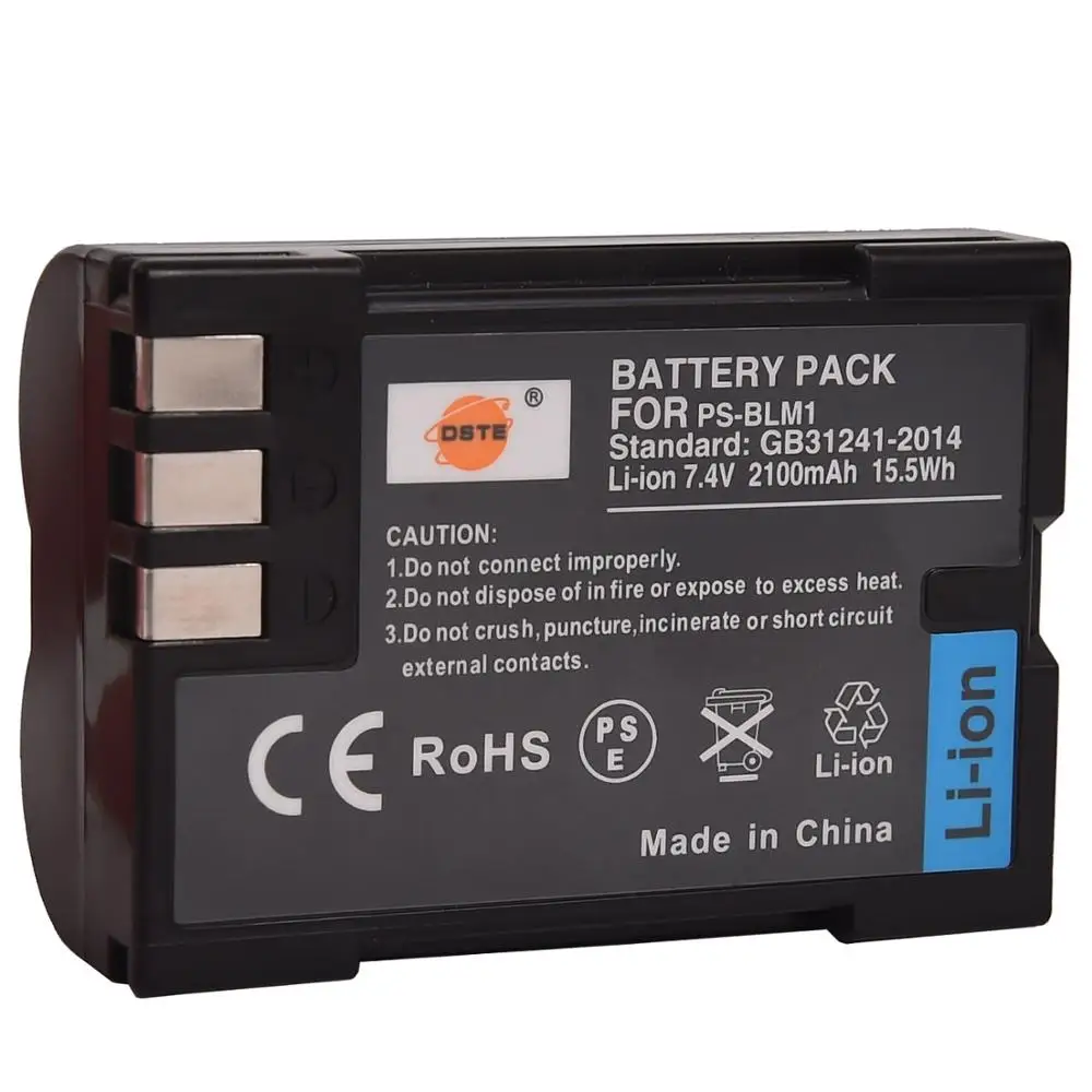 DSTE 2 шт. Φ аккумулятор для Olympus Фотокамера|for olympus|camera battery for olympusdste |