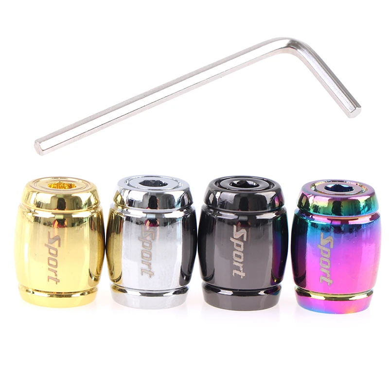 

4pcs/1Set Anti-theft Sport Tire Valve Dust Caps Dustproof Tire Cap Valve Stem Caps For Bike,Cars , Moto