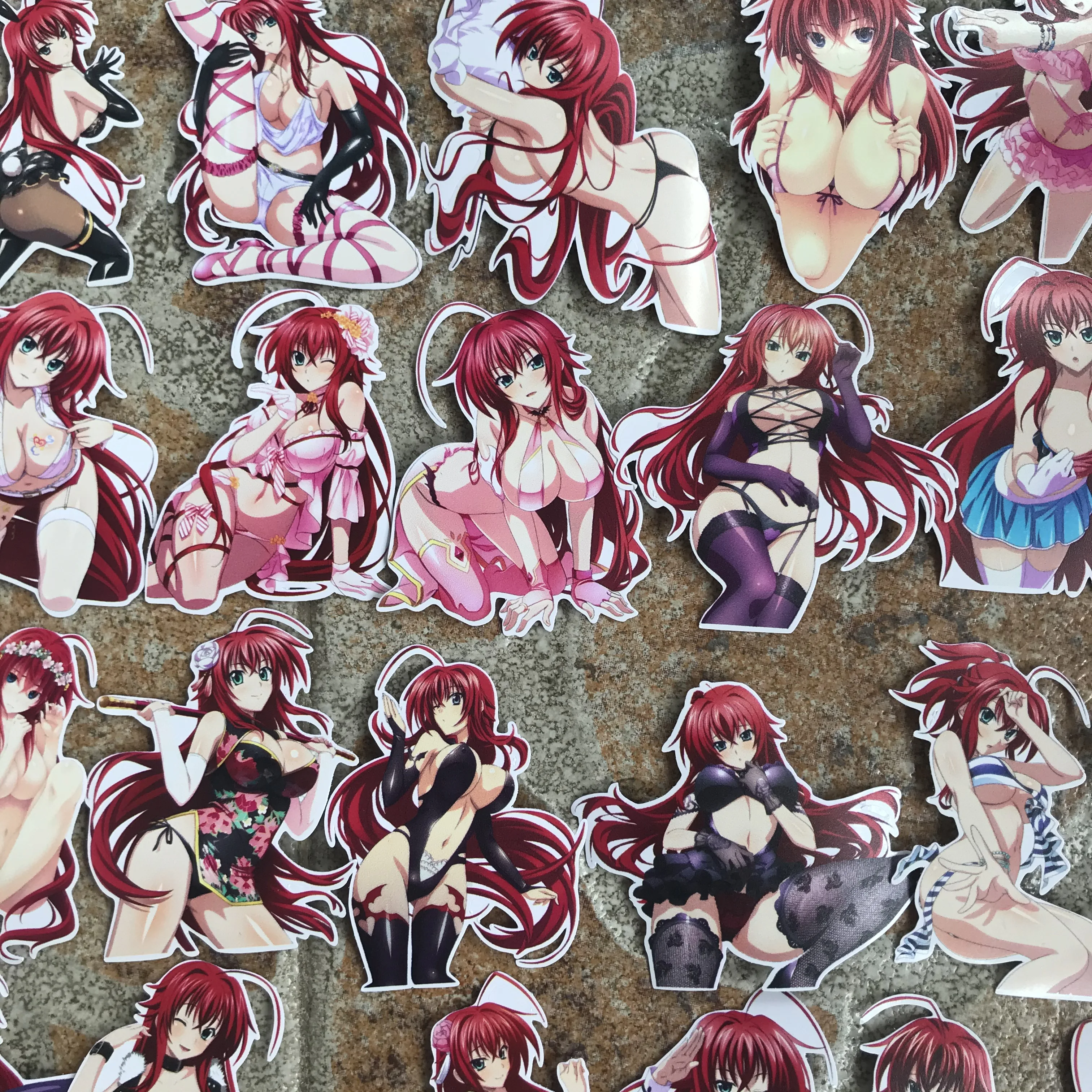 

zk45 Sexy waifu Beauty JDM Anime High School DXD Rias Gremory Vinyl sticker bomb for Car Styling Bike Motorcycle Phone Laptop