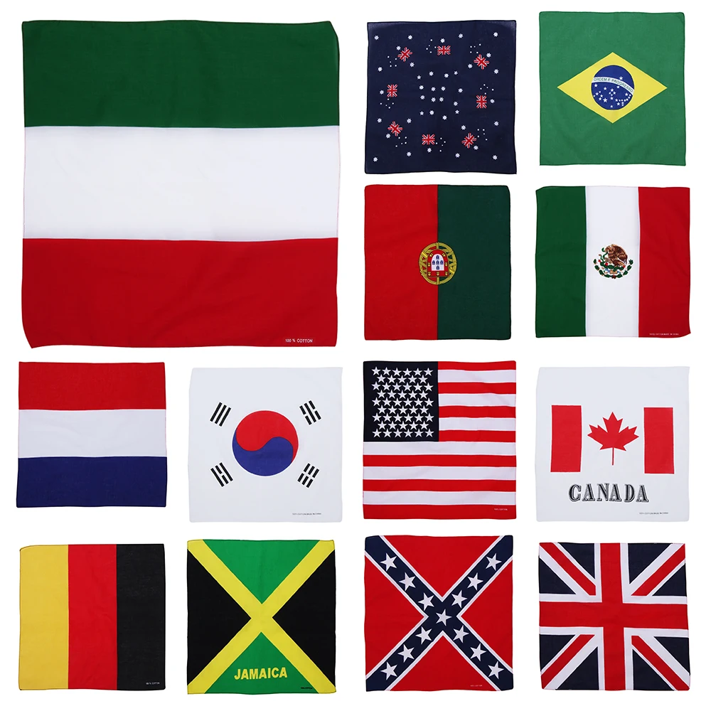 Новый 3D американский флаг бесшовные магия на открытом воздухе гетры шеи Для