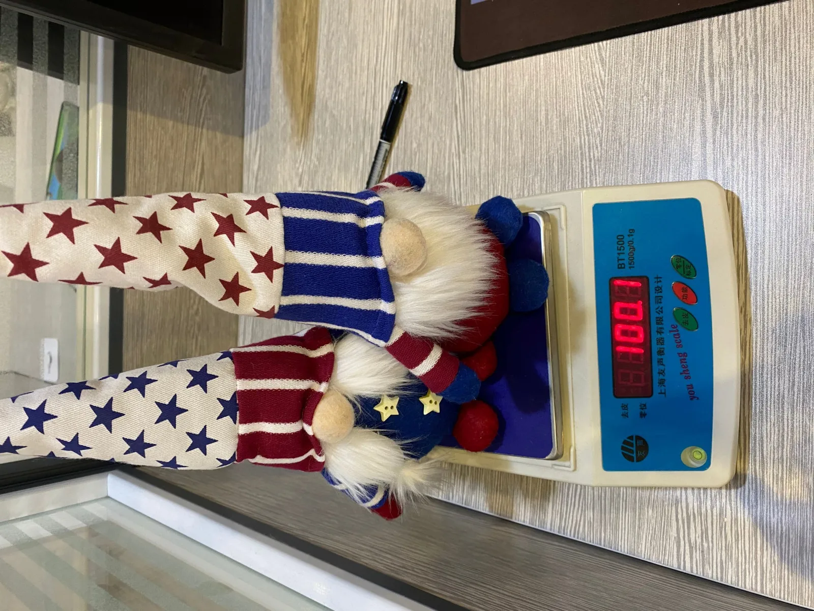 

2PCS Patriotic Gnome Plush Election Decoration Living Room Desktop Decoration Cute decorations for family decoration