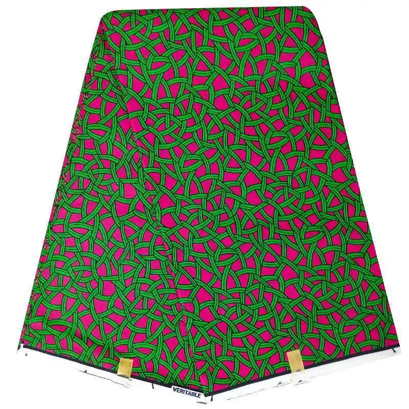 Африканская ткань вощеная принтом высокого качества настоящий воск