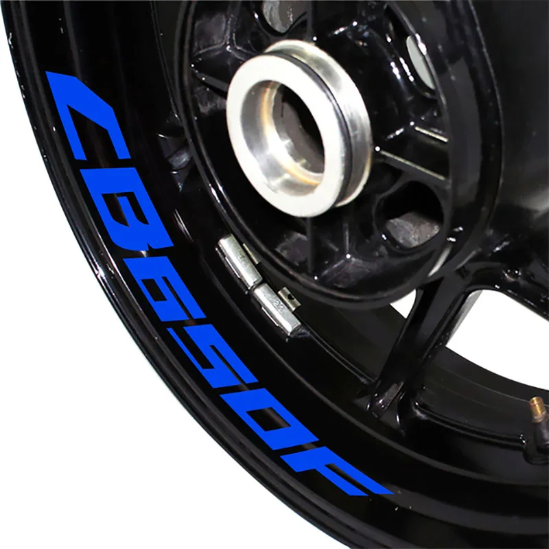 

For HONDA CB650F cb650f Front/Rear Wheel Waterproof Stickers Reflective Rim Stripe Tape Motorcycle Custom Decorative Sticker