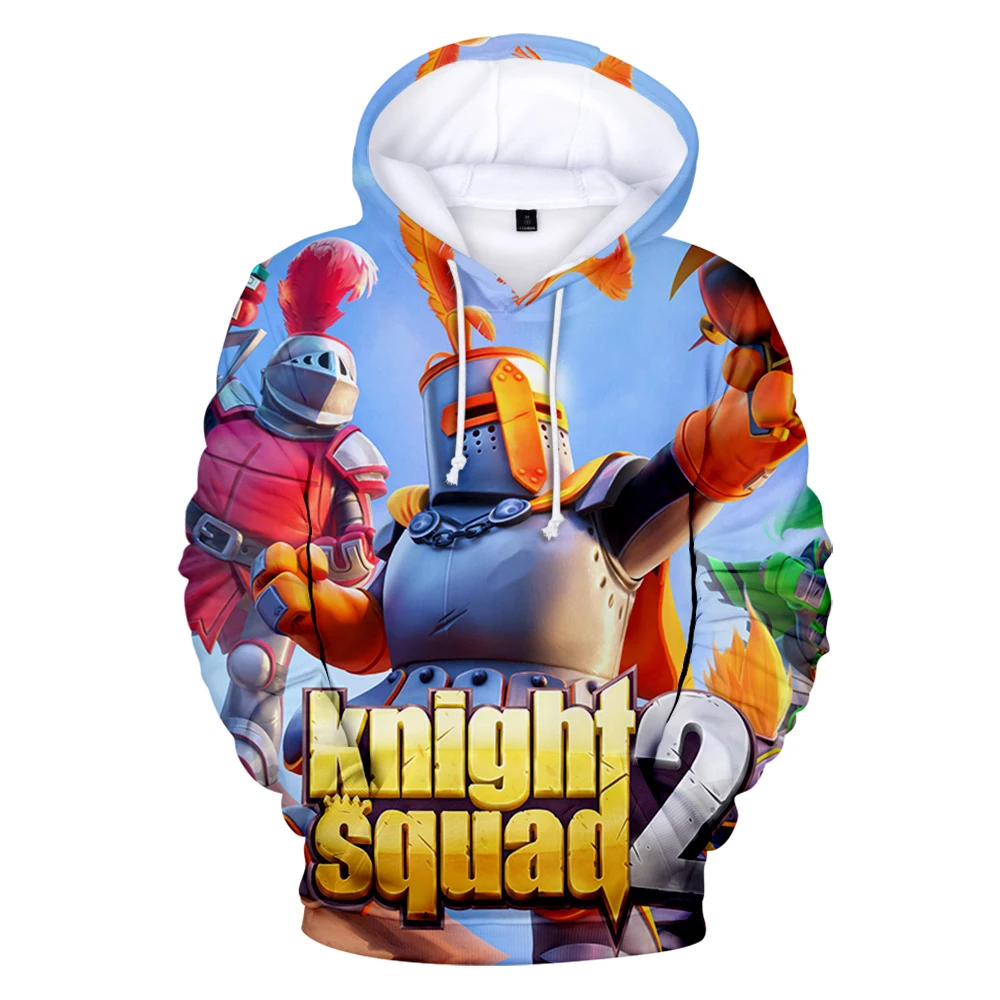 

Popular Game Knight Squad 2 3D Hoodie Fashion Boys/girls/Kids Swestshirts Tops Women/Men Clothes Anime Knight Squad Hoodies Tops