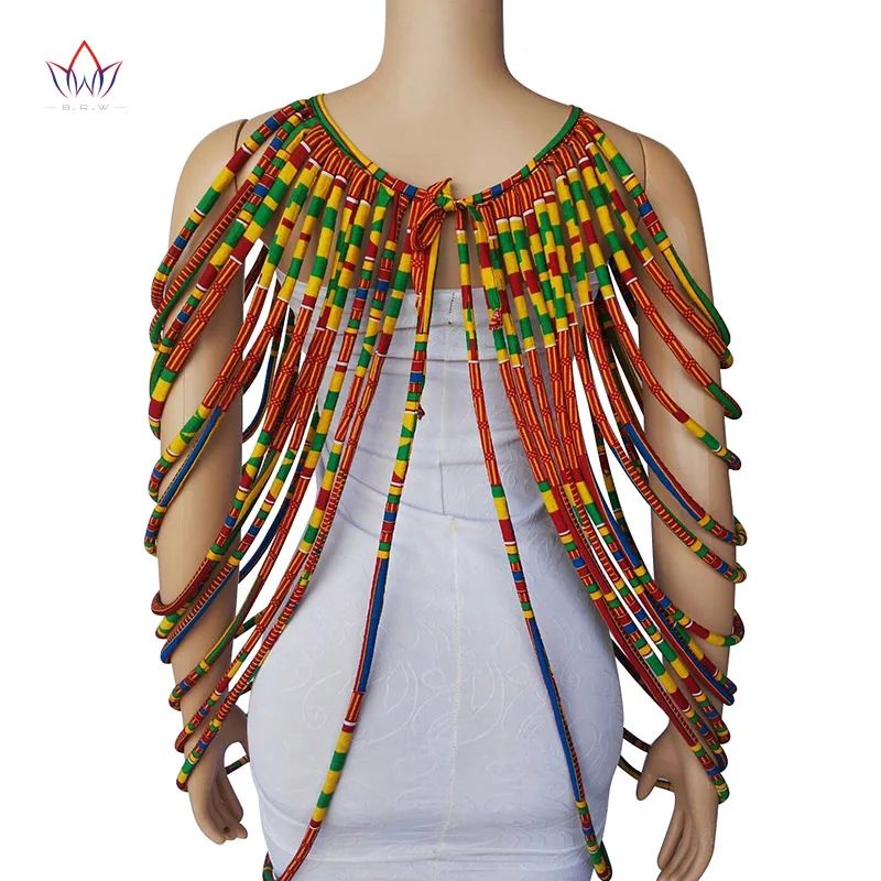 2020 Анкара красивое многожильное Ожерелье Африканские смелые красочные длинные