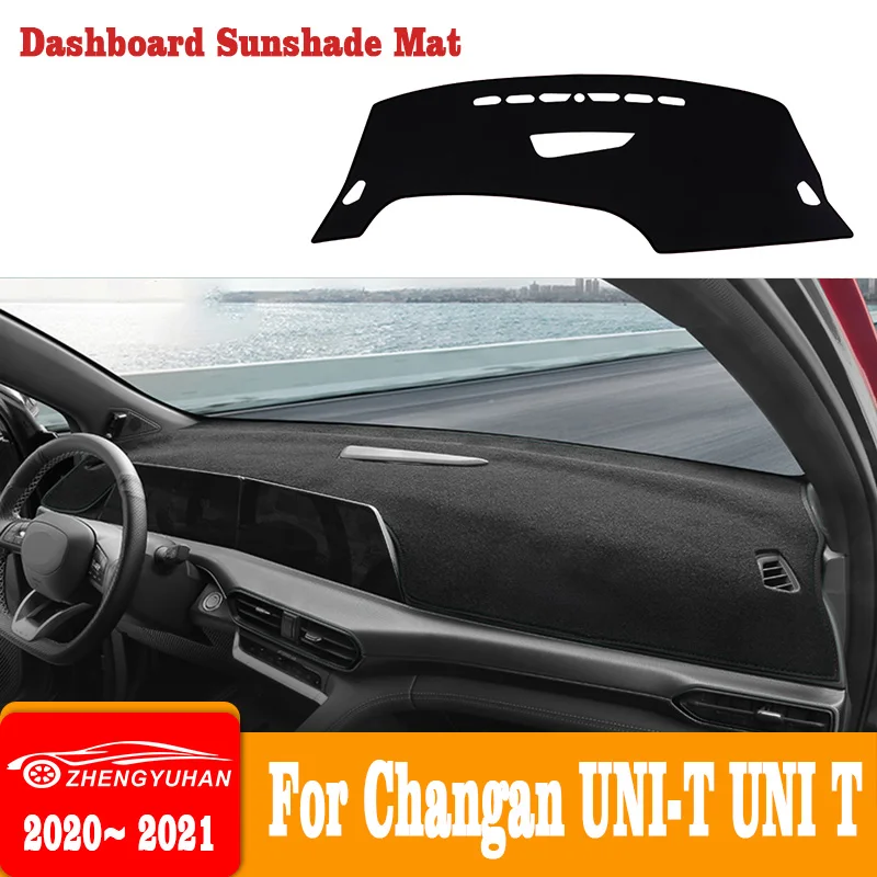

For Changan UNI-T UNI T 2020-2021 2022 Car Dashboard Cover Dash Mat Sun Shade Pad Instrume Panel Carpets Anti-UV Car Accessories