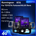 Runningnav для TOYOTA Fortuner HILUX Revo Tesla Тип Android автомобильное радио мультимедийный видеоплеер навигация GPS
