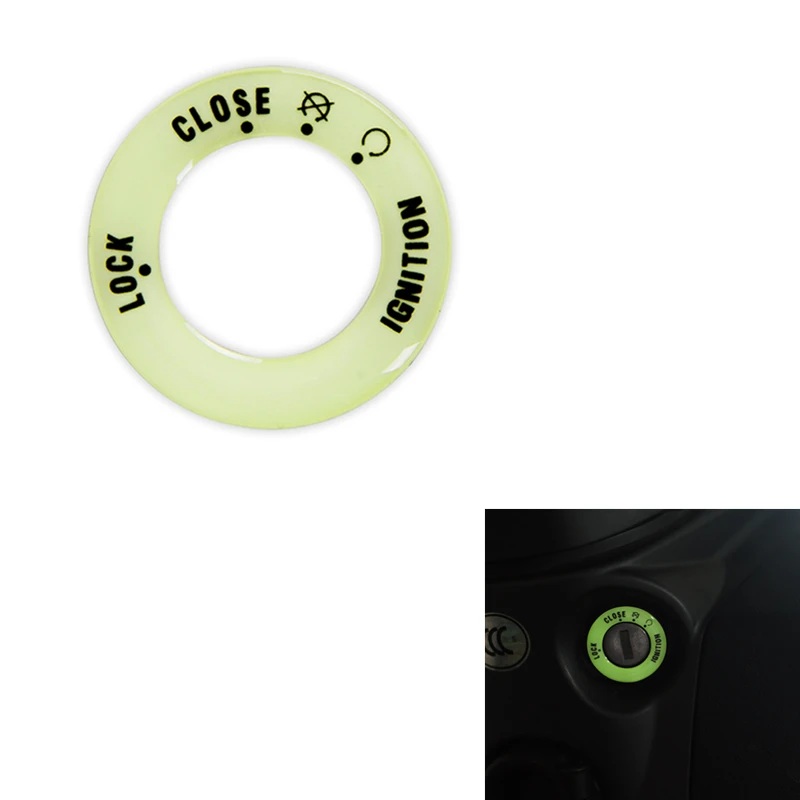 Самокат светящийся круг переключатель зажигания колпачок кольцо для ключей