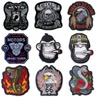 Нашивка Prajna для одежды, вышивка, орла, Пришивание, термоклейкая нашивка для куртки, нашивка сделай сам, Змеиный значок, аппликация, аксессуары