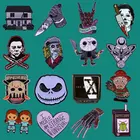 Эмалированная брошь в виде фигурки героев Хэллоуина, коллекционирующие аниме значки на лацканах, мужские и женские модные украшения, подарки, украшение для рюкзака