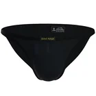 Мужское нижнее белье, сексуальные мини-трусы с заниженной талией, гладкое нейлоновое Мужское нижнее белье