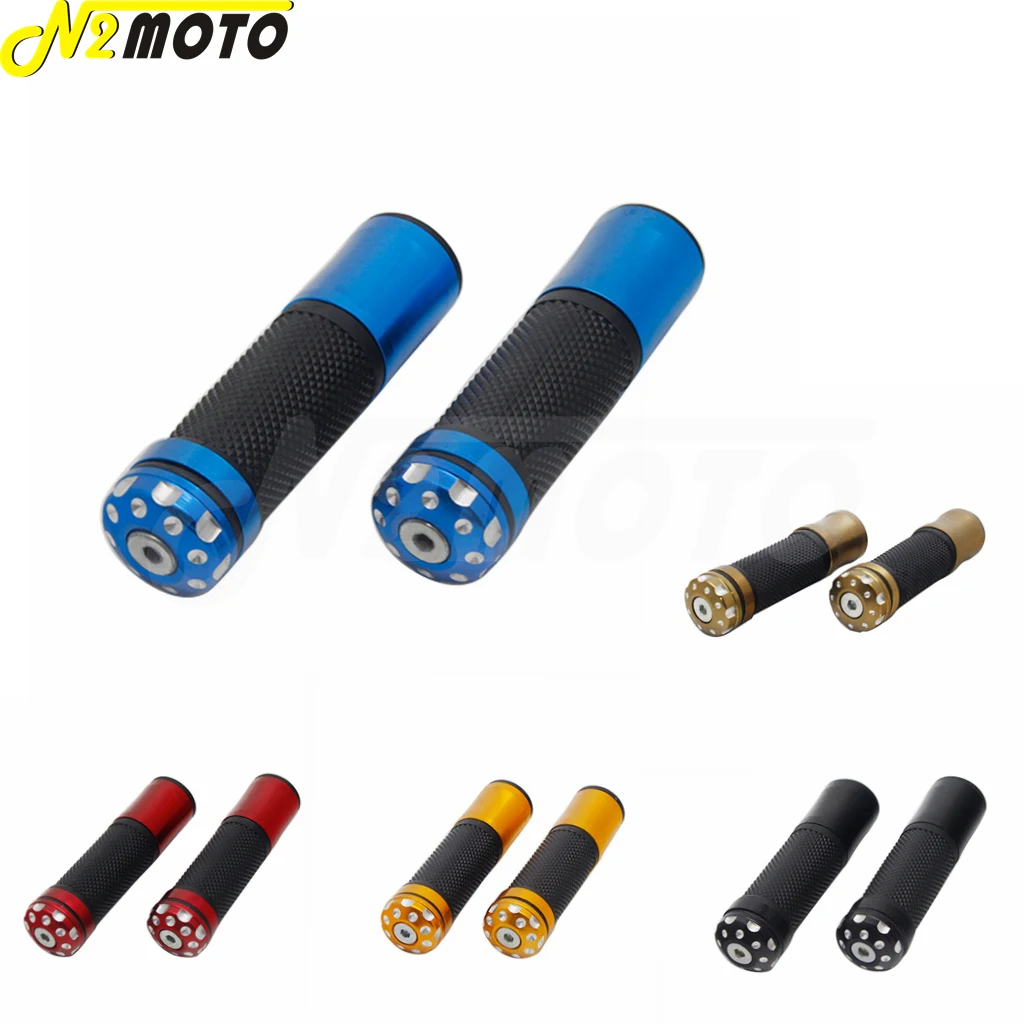 

For Kawasaki Honda Suzuki Yamaha Harley Dirt Bike 22mm 7/8 " Motorcycle Anti-slip Handle Grip Lock Bar Rubber Handlebar Grips