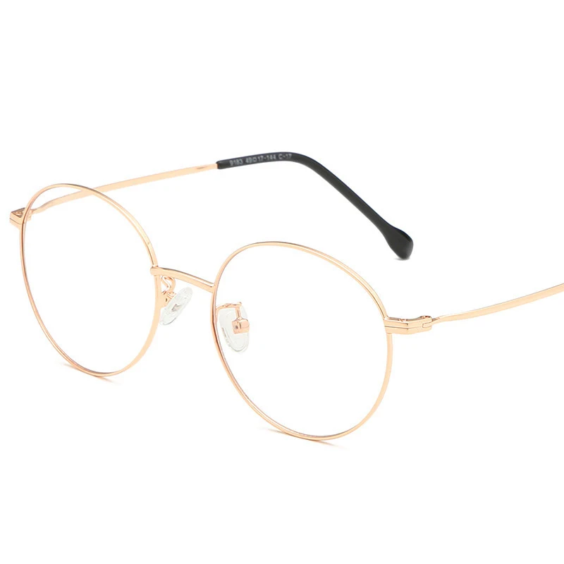 Очки для близорукости мужчин и женщин роскошные оптические аксессуары в круглой