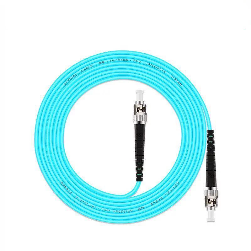 

5PCS/lot ST/UPC -ST/UPC OM3 Fiber Optic Patch Cord 10G 50/125 Fiber Cable Multimode Simplex Optical Jumper1M 2M 3M