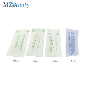 Иглы Одноразовые стерилизованные для машинки для перманентного макияжа 1RL, 1000,180,30,35 мм, 0,4 шт.