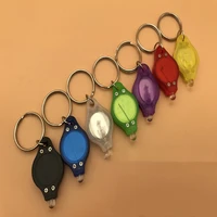 outdoor camping emergency key ring light mini keychain squeeze light micro led flashlight torch