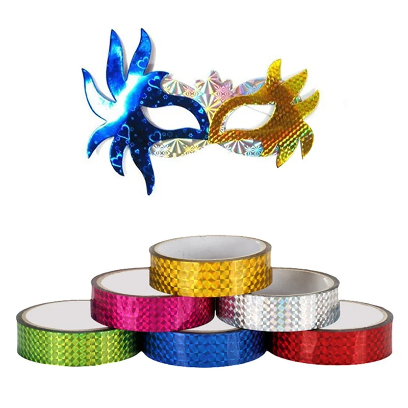 

Holographic Tapes RG Prismatic Glitter Tapes Rhythmic Gymnastics Decoration Artistic Hoops Gimnasia Ritmica Stick