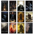 Картина на холсте, Классический игровой постер The Dark Souls 3, настенные художественные плакаты с персонажами и принты, украшение для гостиной без рамки