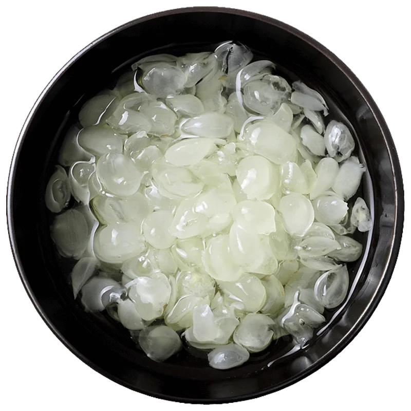 

250 g four daming mountain in yunnan double pod honeylocust meters natural snow lotus seed set peach gum yan tremella