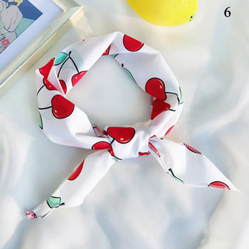 Женская модная повязка для волос декоративная шифоновая на голову полосатый