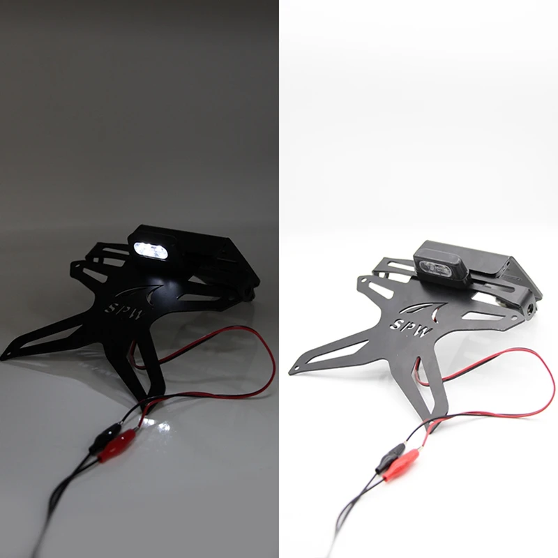 Регулируемый кронштейн для крепления номерного знака мотоцикла Универсальный