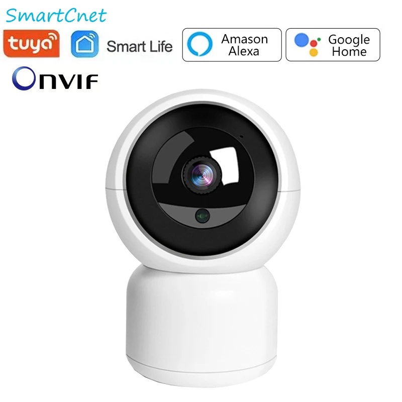 IP-камера SmartCnet Tuya Smart Life 1080P 2 м беспроводная Wi-Fi поддержка Alexa Google home | Безопасность